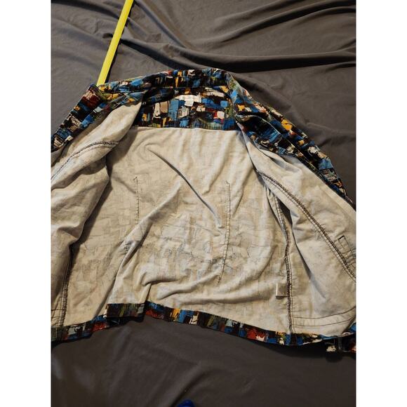 Christopher & Banks Jacket Women’s XL Corduroy Multi Color Button Front Vintage - Picture 5 of 11